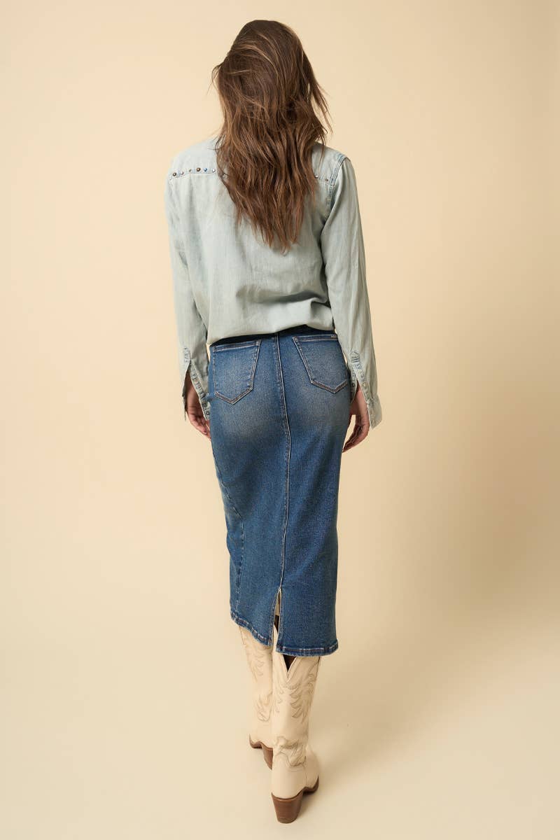 Bella Denim Skirt