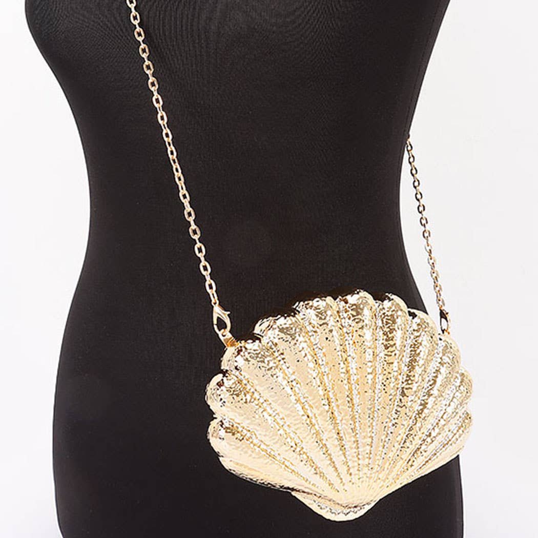 Metallic Acrylic Party Clutch