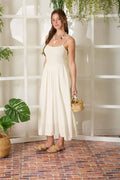 BASQUE WAIST DRESS