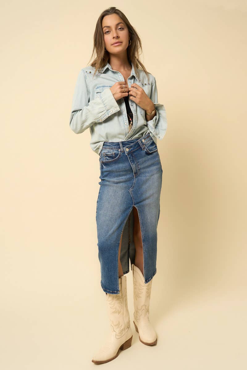 Bella Denim Skirt