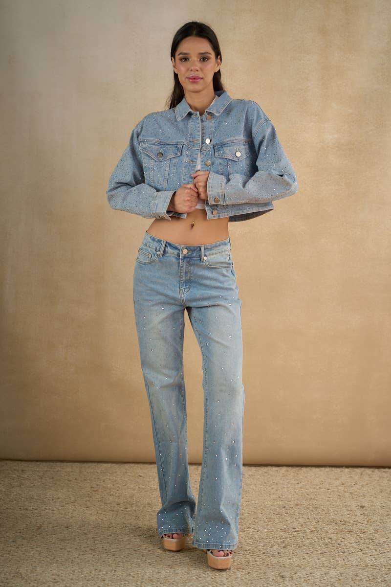 Embellished Jeans
