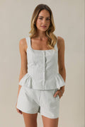 Peplum Set