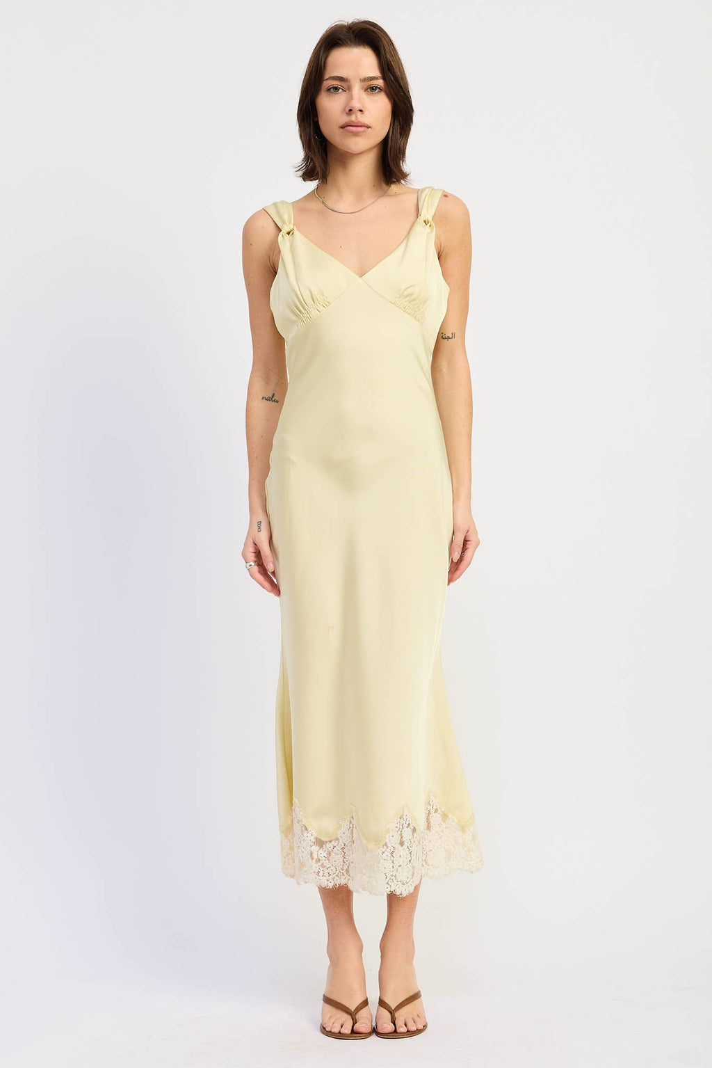 Butter Glaze Midi Dress