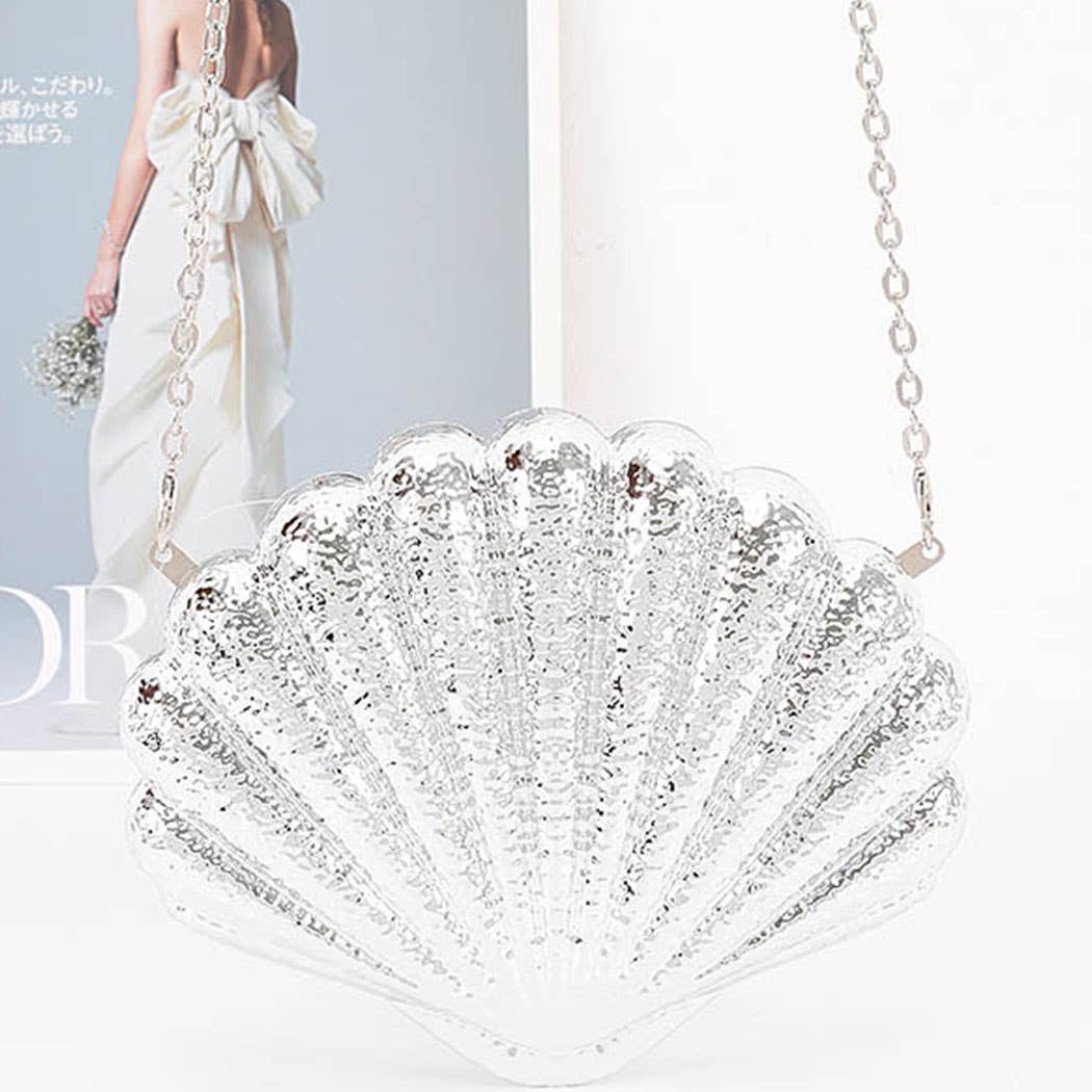 Metallic Acrylic Party Clutch