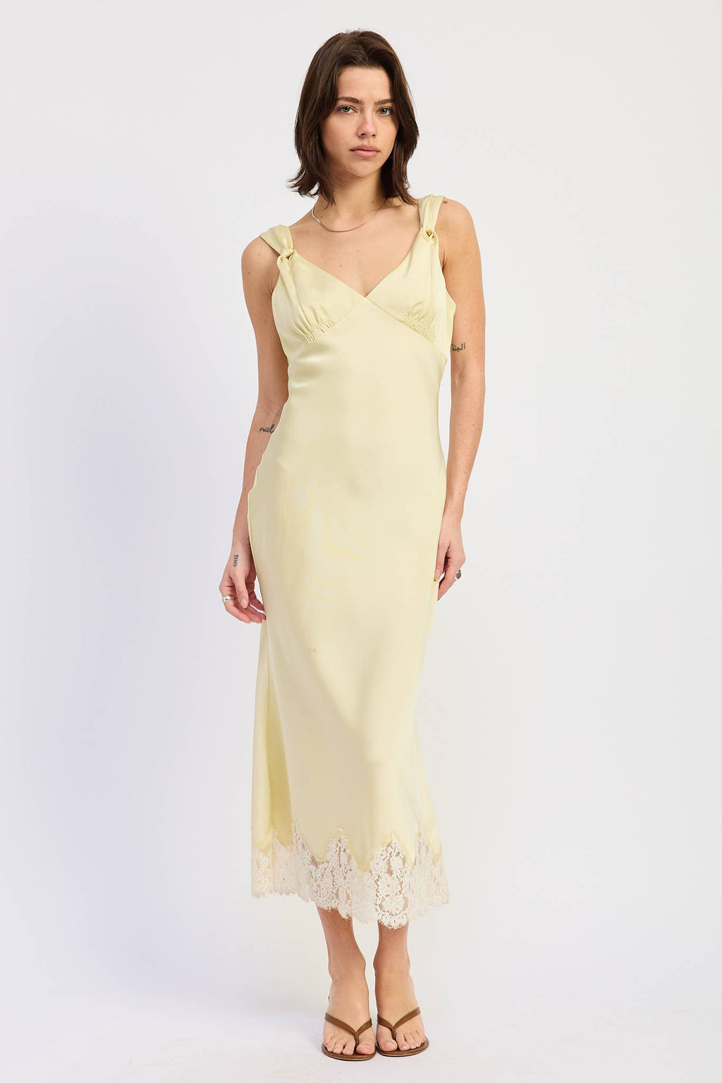 Butter Glaze Midi Dress