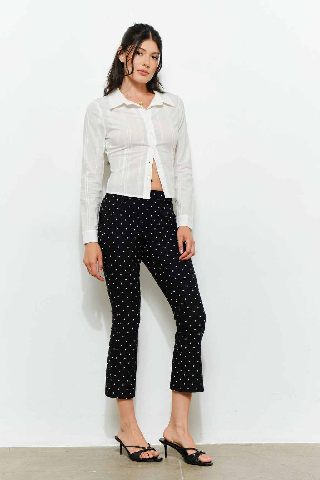 Polka Dot Capri