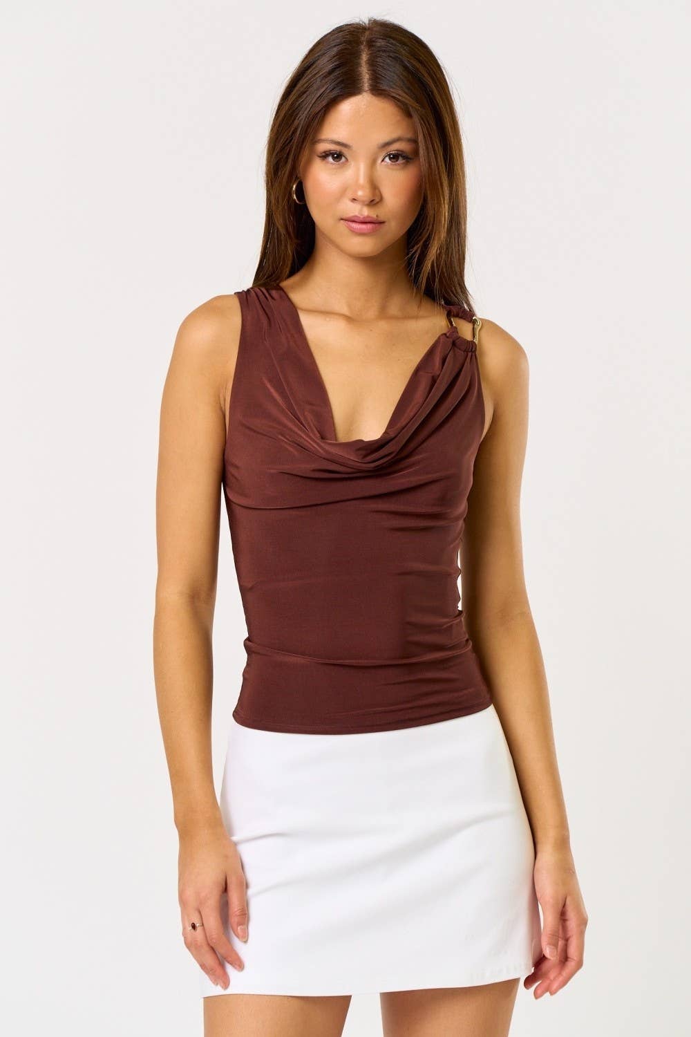 Metal Trim Cowl Top