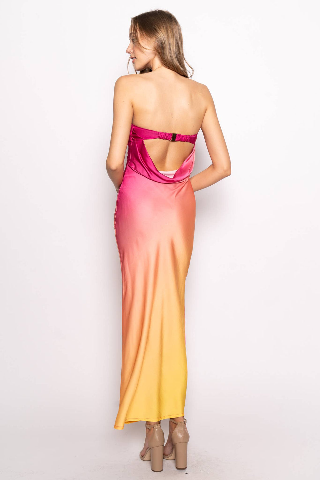 Glazed Sunrise Maxi Dress