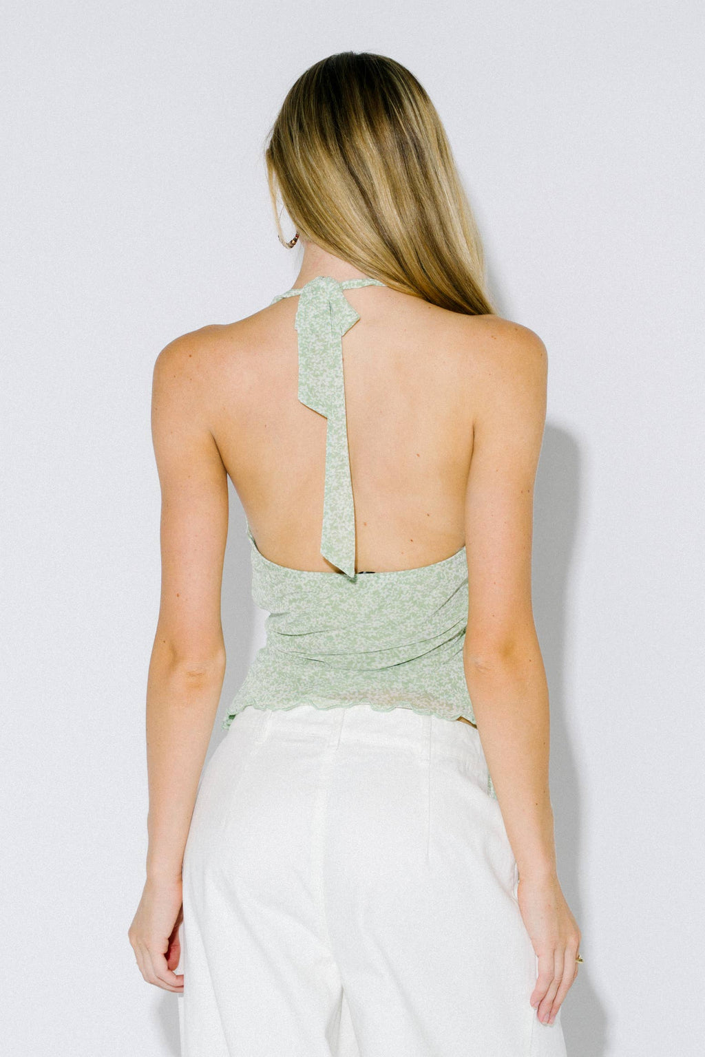 Mint Sugar Wrap Top 🌿