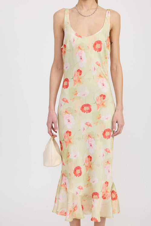 Honey Glaze Midi Dress