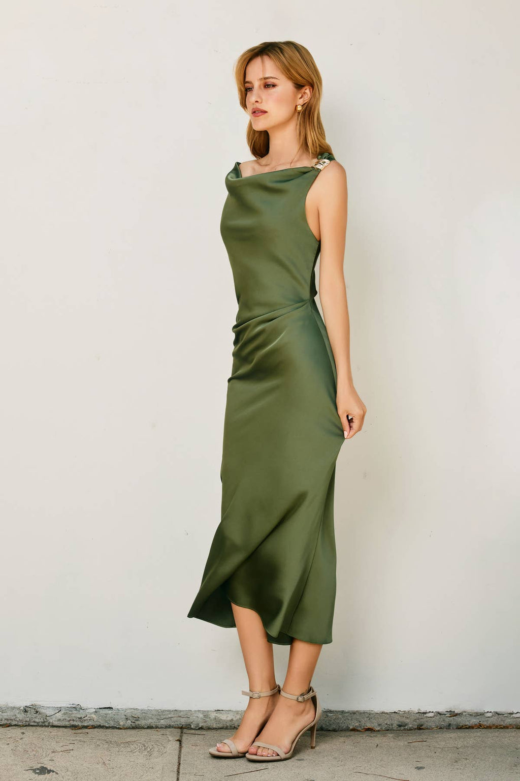 Heaven Sent Dress Champagne