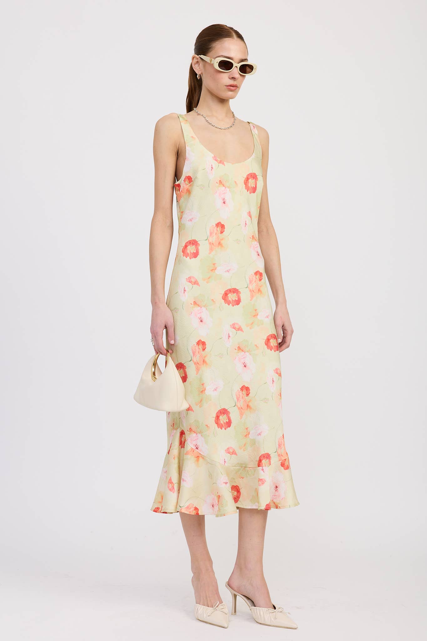 Honey Glaze Midi Dress