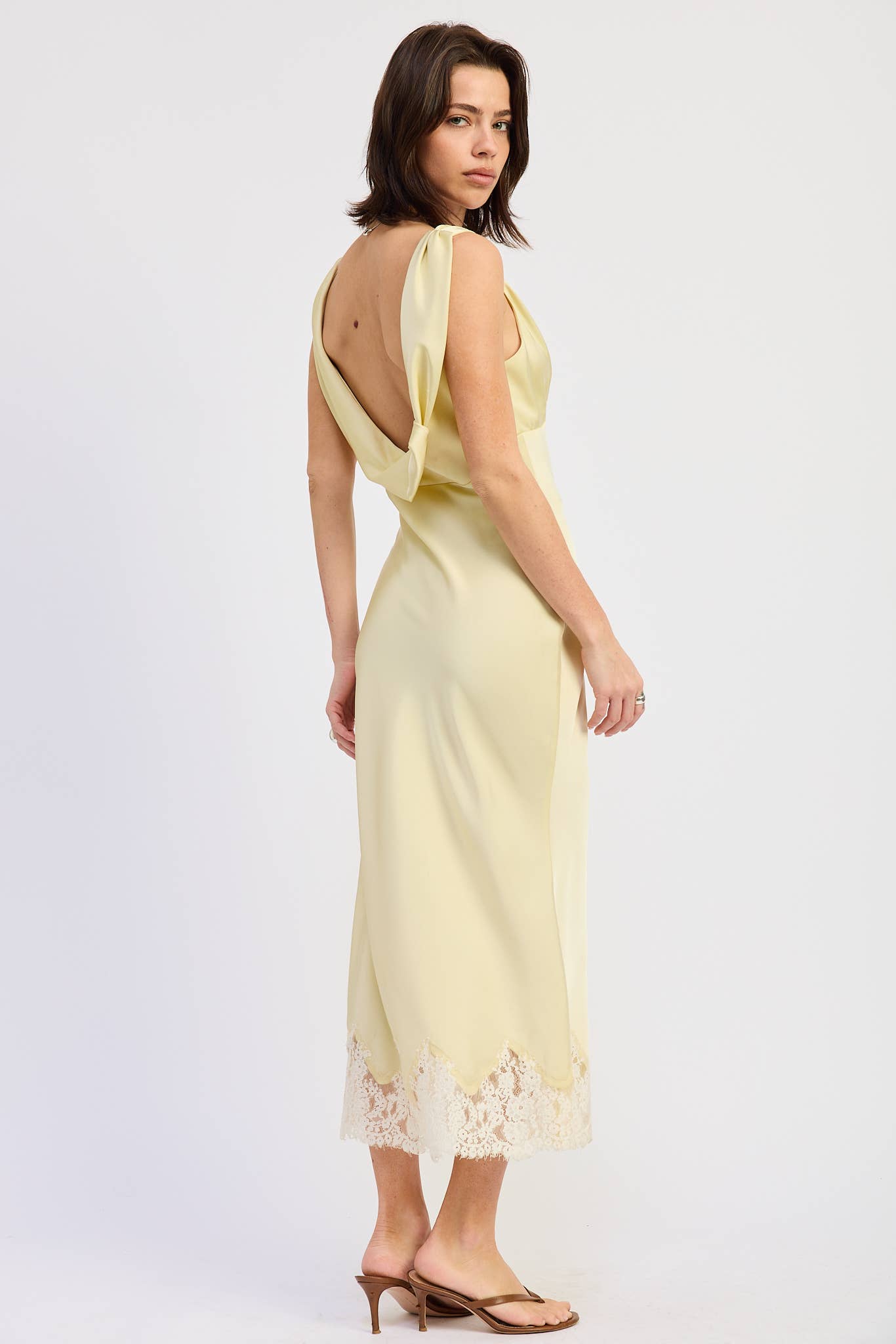 Butter Glaze Midi Dress