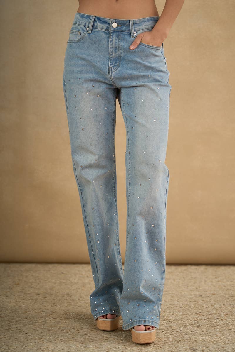 Embellished Jeans