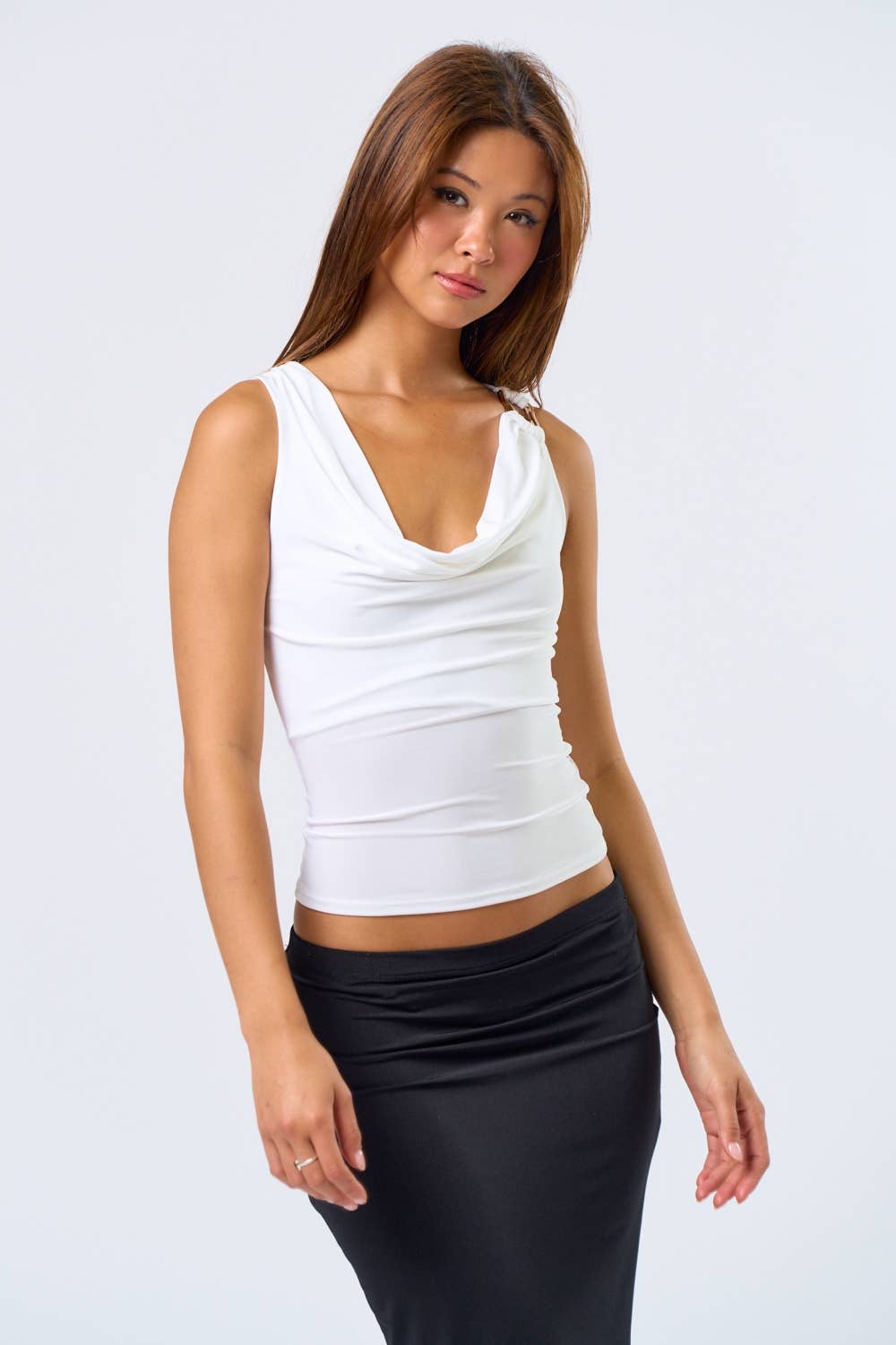 Metal Trim Cowl Top