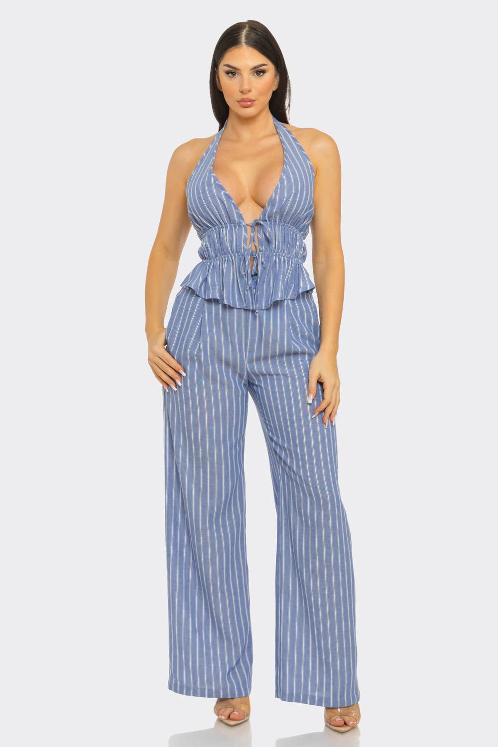 Blue Sugar Linen Set