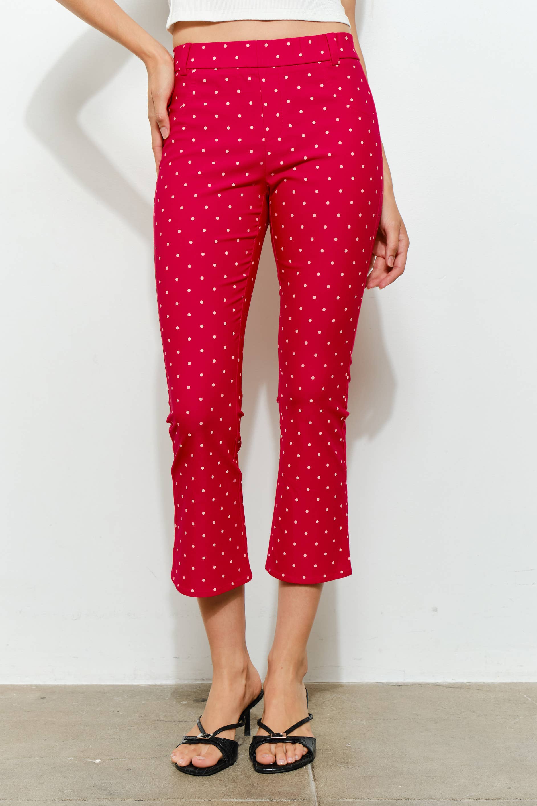 Polka Dot Capri