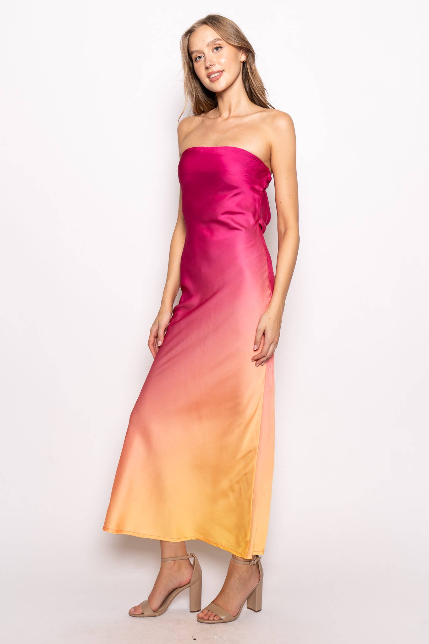 Glazed Sunrise Maxi Dress