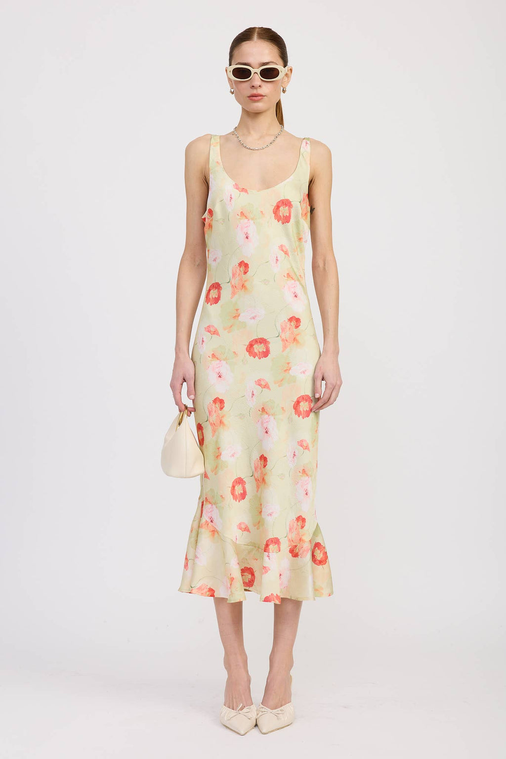 Honey Glaze Midi Dress
