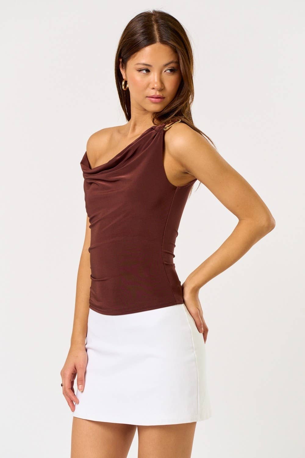 Metal Trim Cowl Top