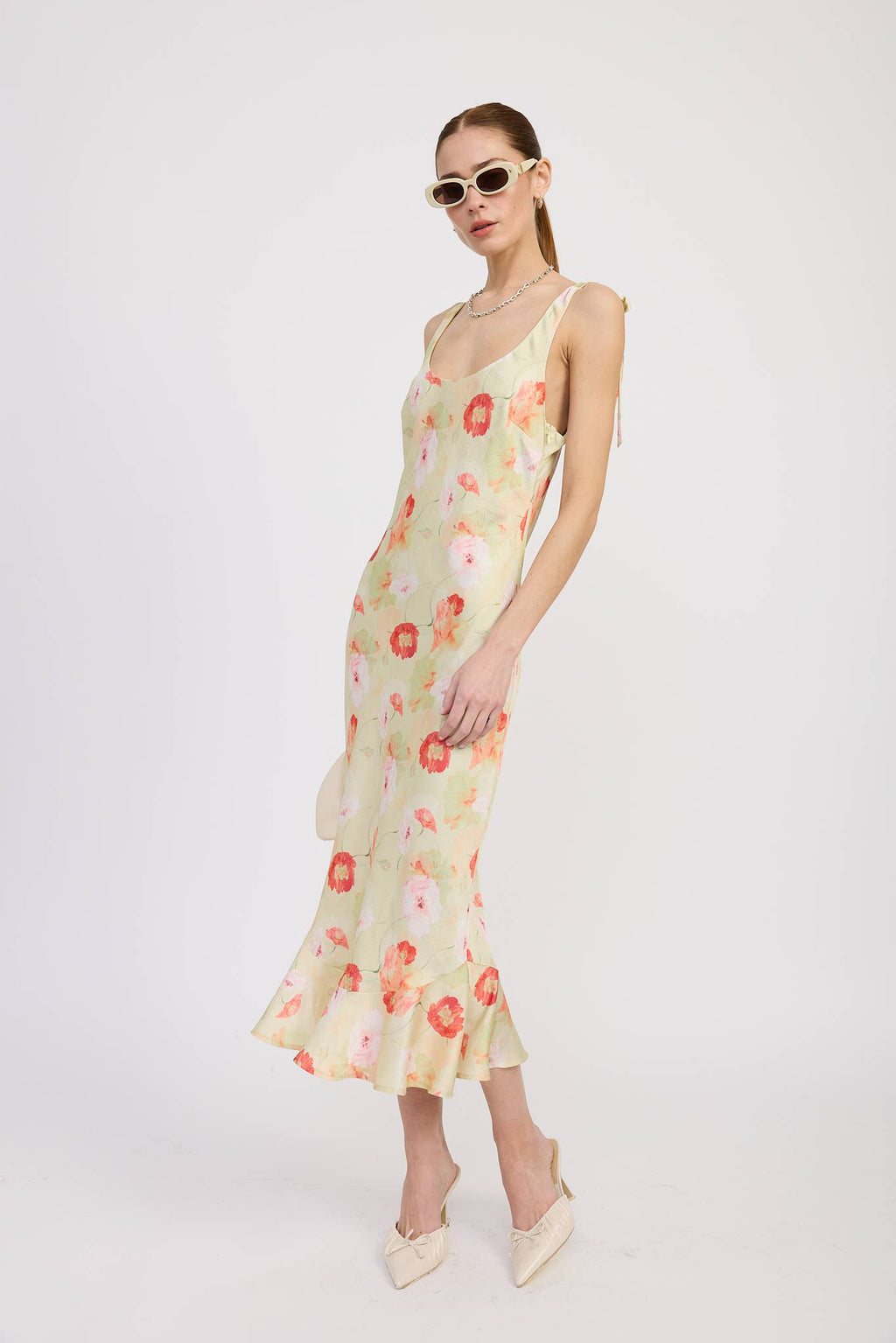 Honey Glaze Midi Dress