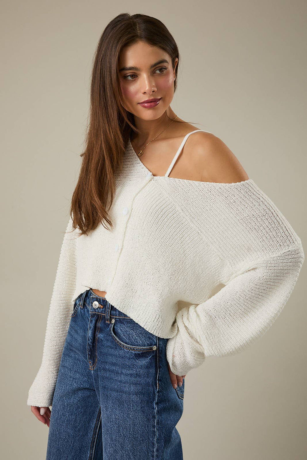 KNIT CARDIGAN