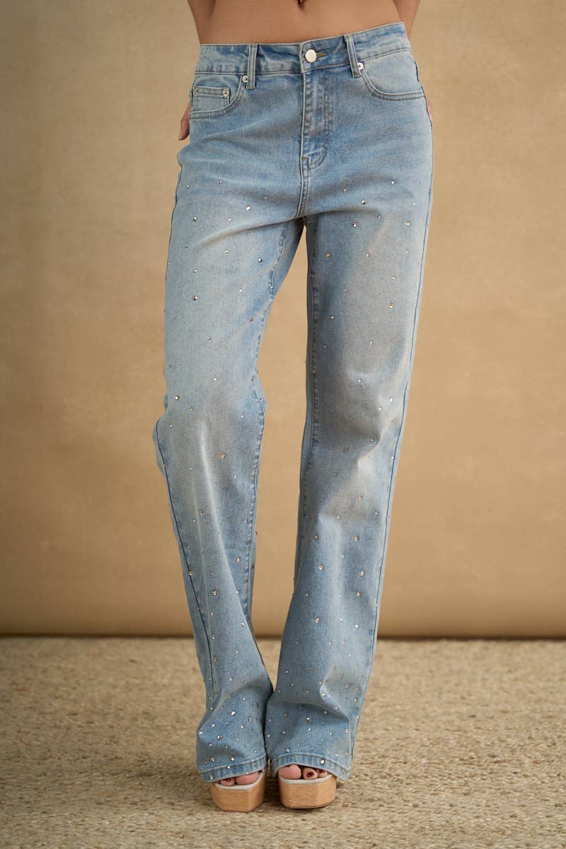 Embellished Jeans