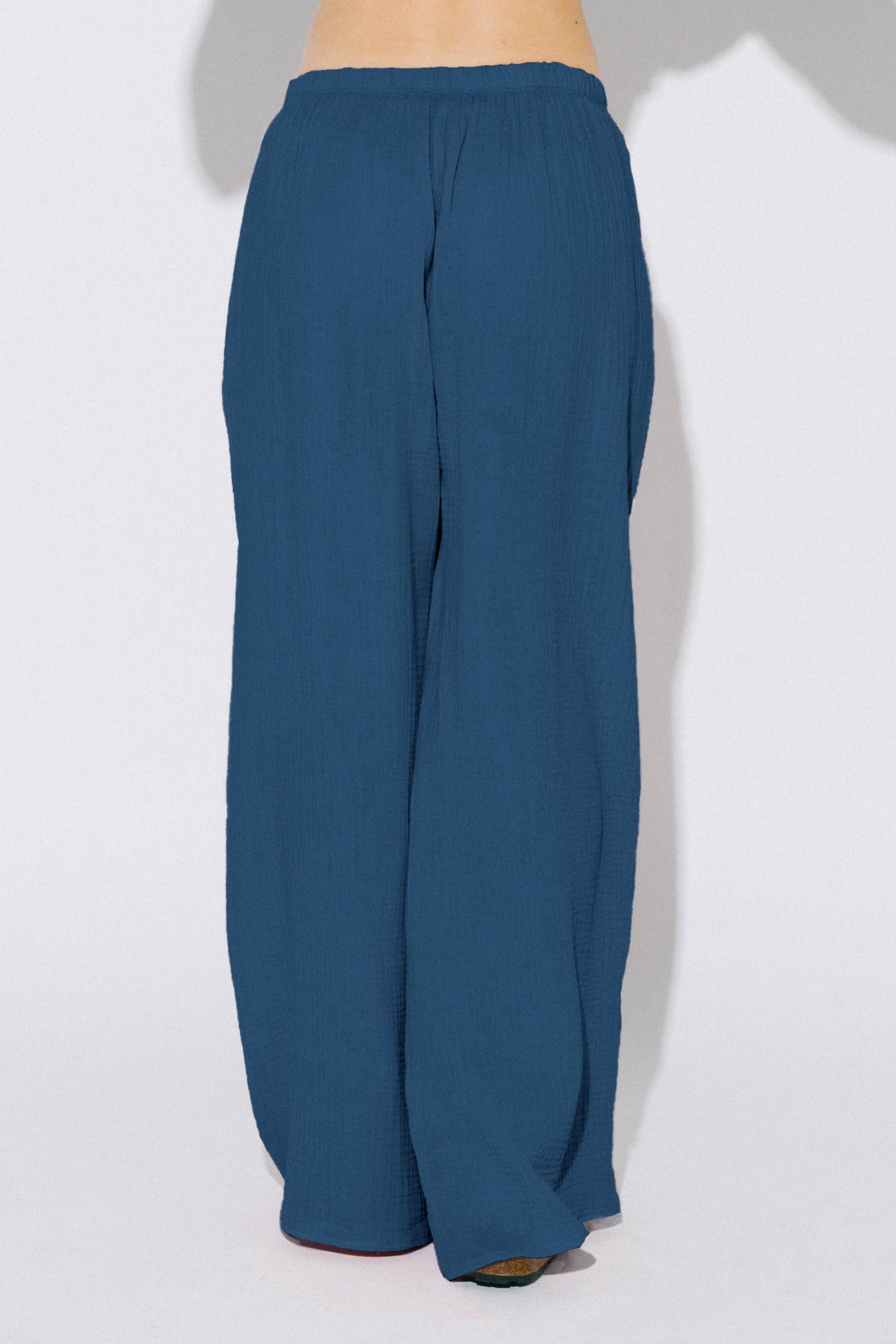 Strawberry Cloud Palazzo Pants – Pink & White 🍓