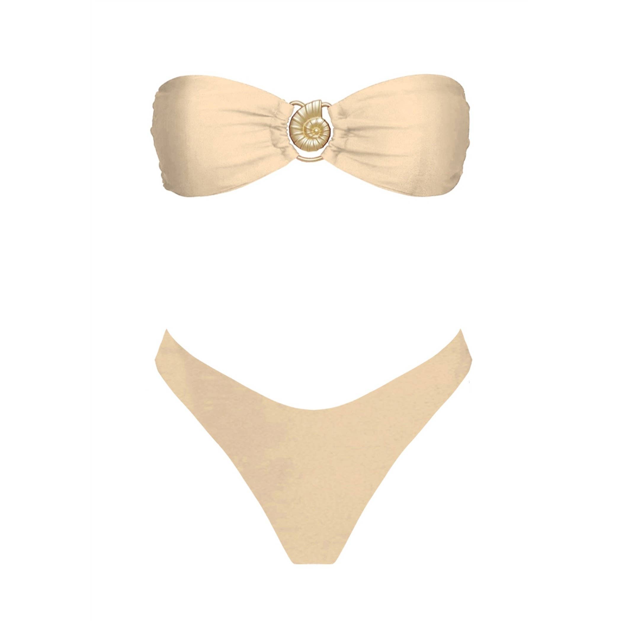 Golden Siren Bikini Set