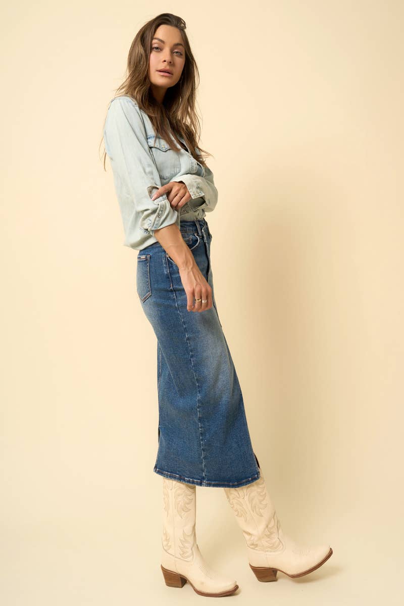Bella Denim Skirt