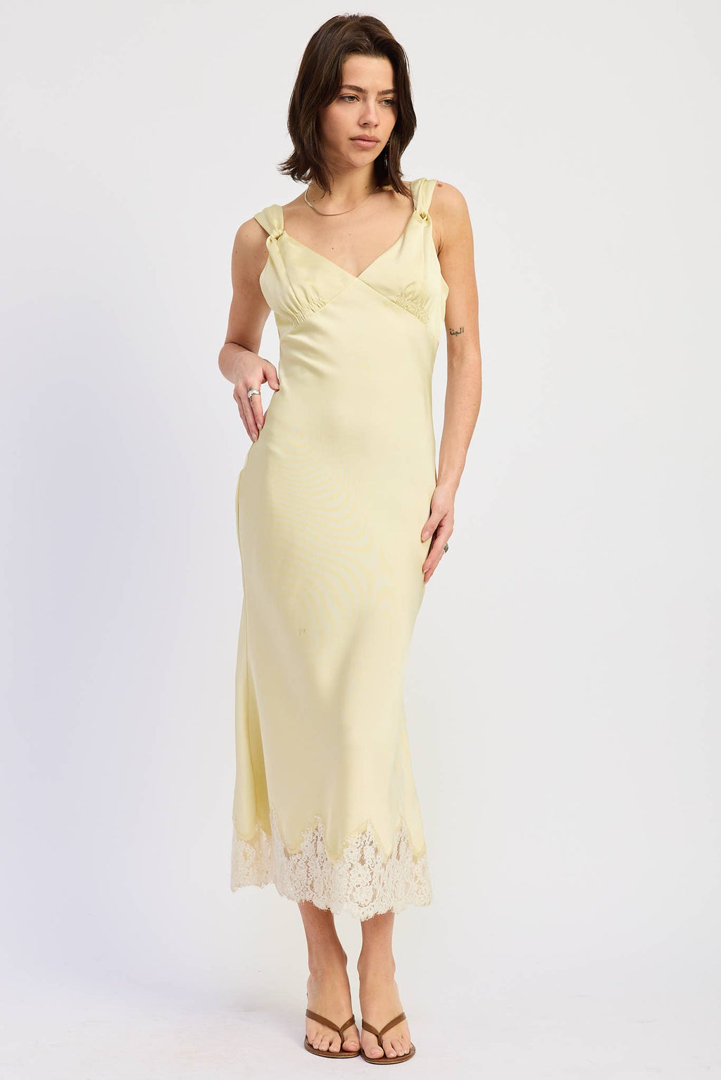 Butter Glaze Midi Dress