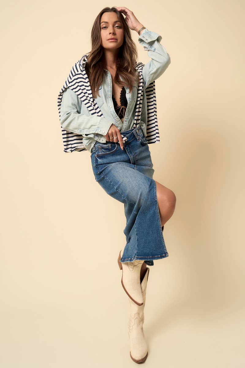 Bella Denim Skirt